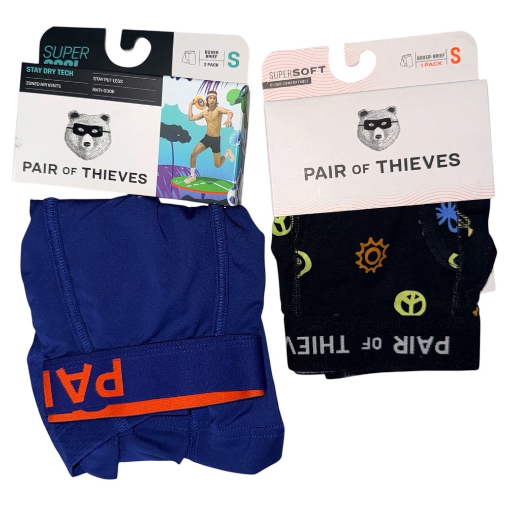 Pair of Thieves 2 Pair of Mens Size Small Boxer Brief